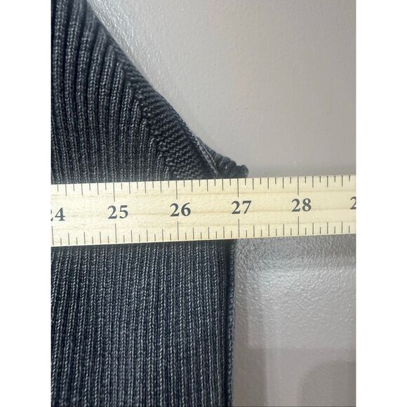 NWOT Free People We The Free Worn Thru Washed Black Long Sleeve Sweatshirt XS - Picture 7 of 11